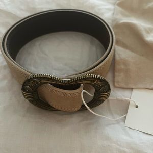 Sézane Gaia belt Mastic size 80